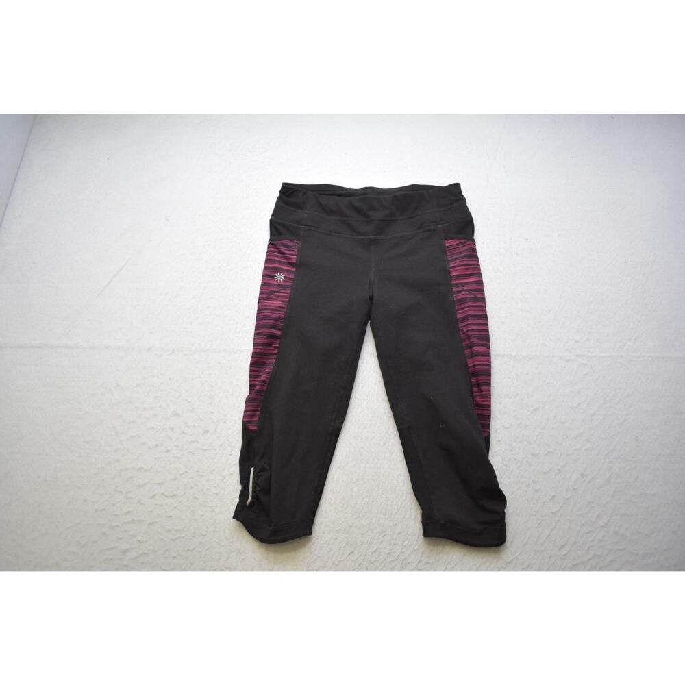 Athleta Leggings Compression Pants Black Gym Work Out Yoga Womens Size Small